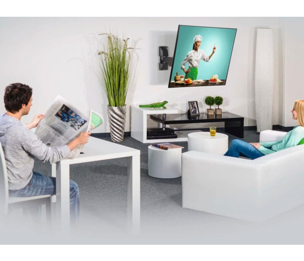 Hama Uchwyt LCD/LED VESA 200x200 fullmotion 1 ramię 48" - 1516965 - zdjęcie 6